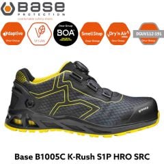 Base B1005C K-Rush S1P HRO SRC İş Güvenliği Ayakkabısı