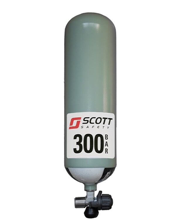3M™ Scott™ 6 Litre 300 Bar Çelik Basınçlı Temiz Hava Tüpü