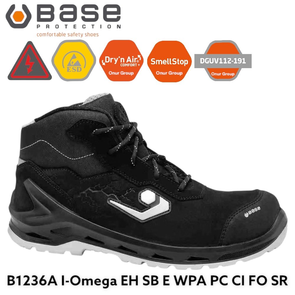 Base B1236A I-Omega EH SB E WPA PC CI FO SR 18kV Elektrikçi Botu 