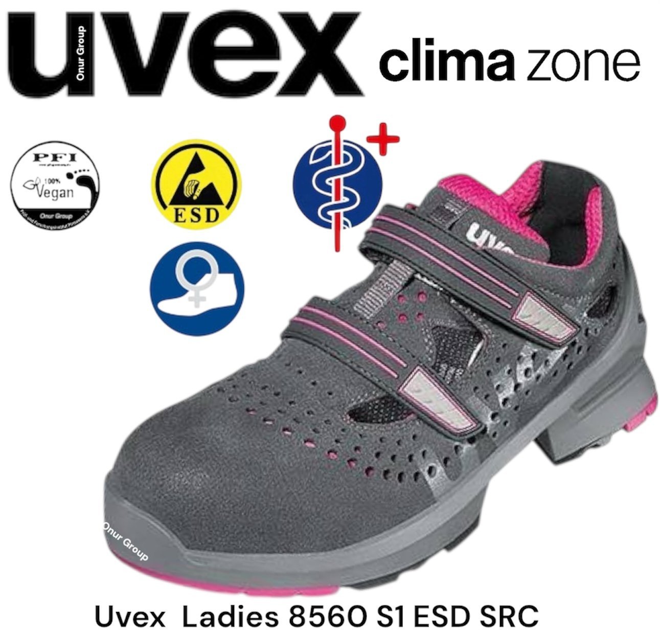 Uvex Ladies 8560 s1 esd src