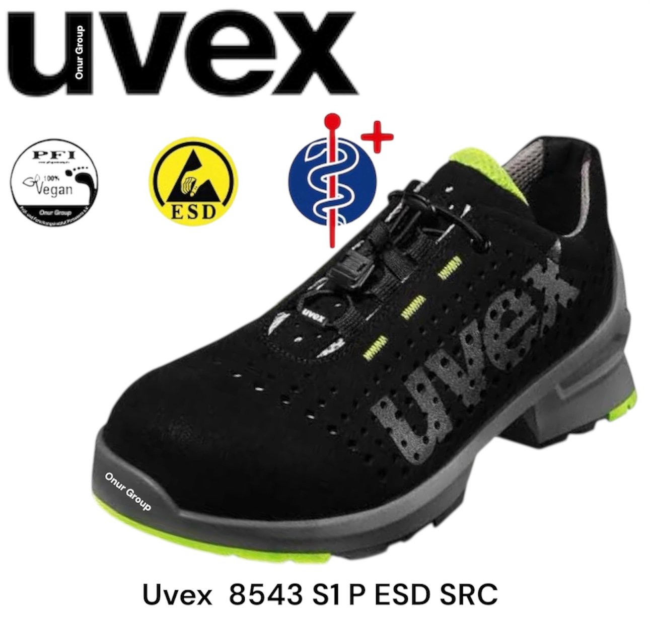 Uvex 8543 S1 P ESD SRC
