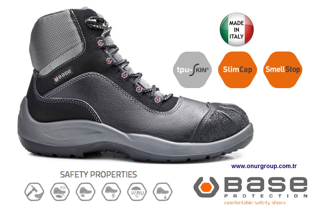 Base b. Base b0745 Safety Shoes. Base b0745 Bison Top.