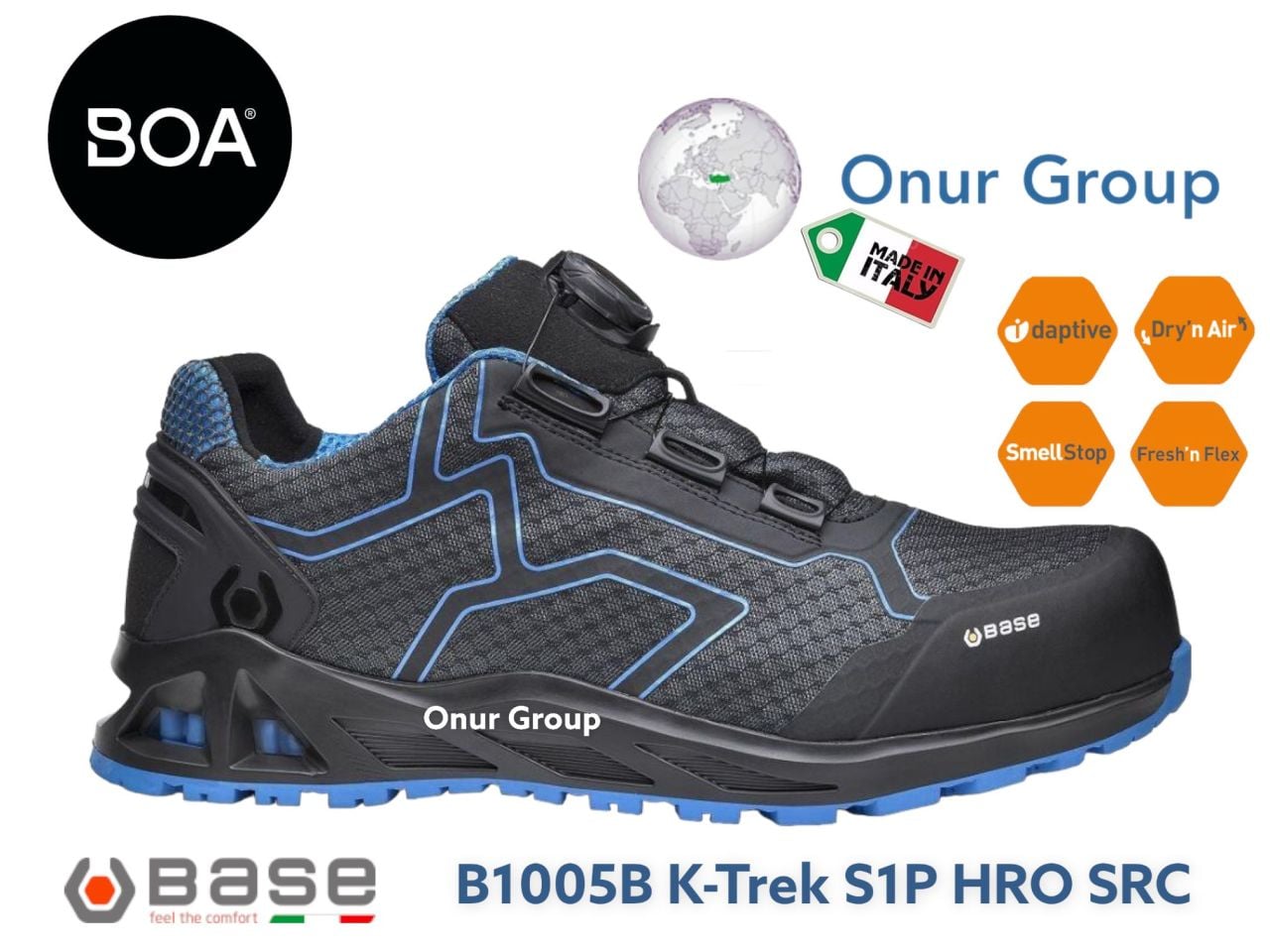 Base B1005B K-Trek S1P HRO SRC İş Ayakkabısı