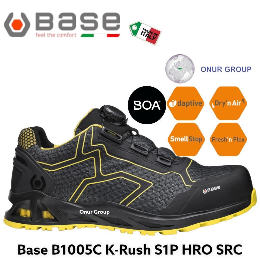 Base B1005C K-Rush S1P HRO SRC İş Ayakkabısı