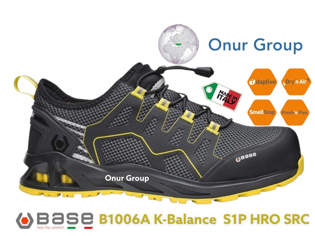 Base B1006A K-Balance S1P HRO SRC İş Güvenliği Ayakkabısı
