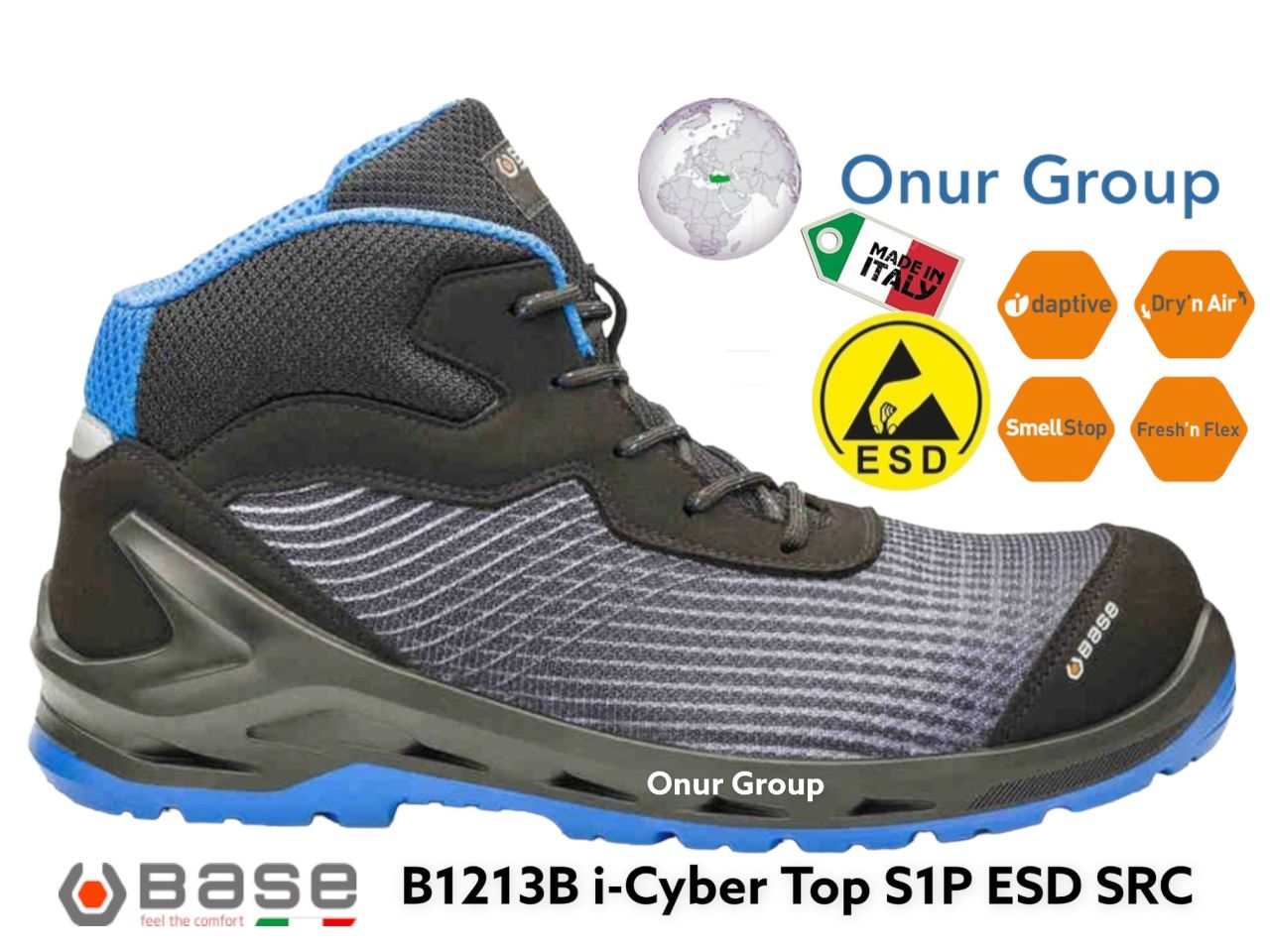 Base B1213B i-Cyber Top S1P ESD SRC