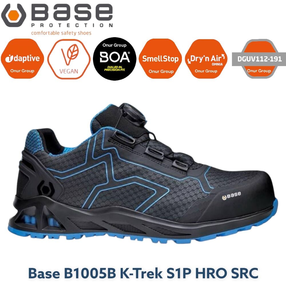 Base B1005B K-Trek S1P HRO SRC İtalyan İş Güvenliği Ayakkabısı | Onur Group