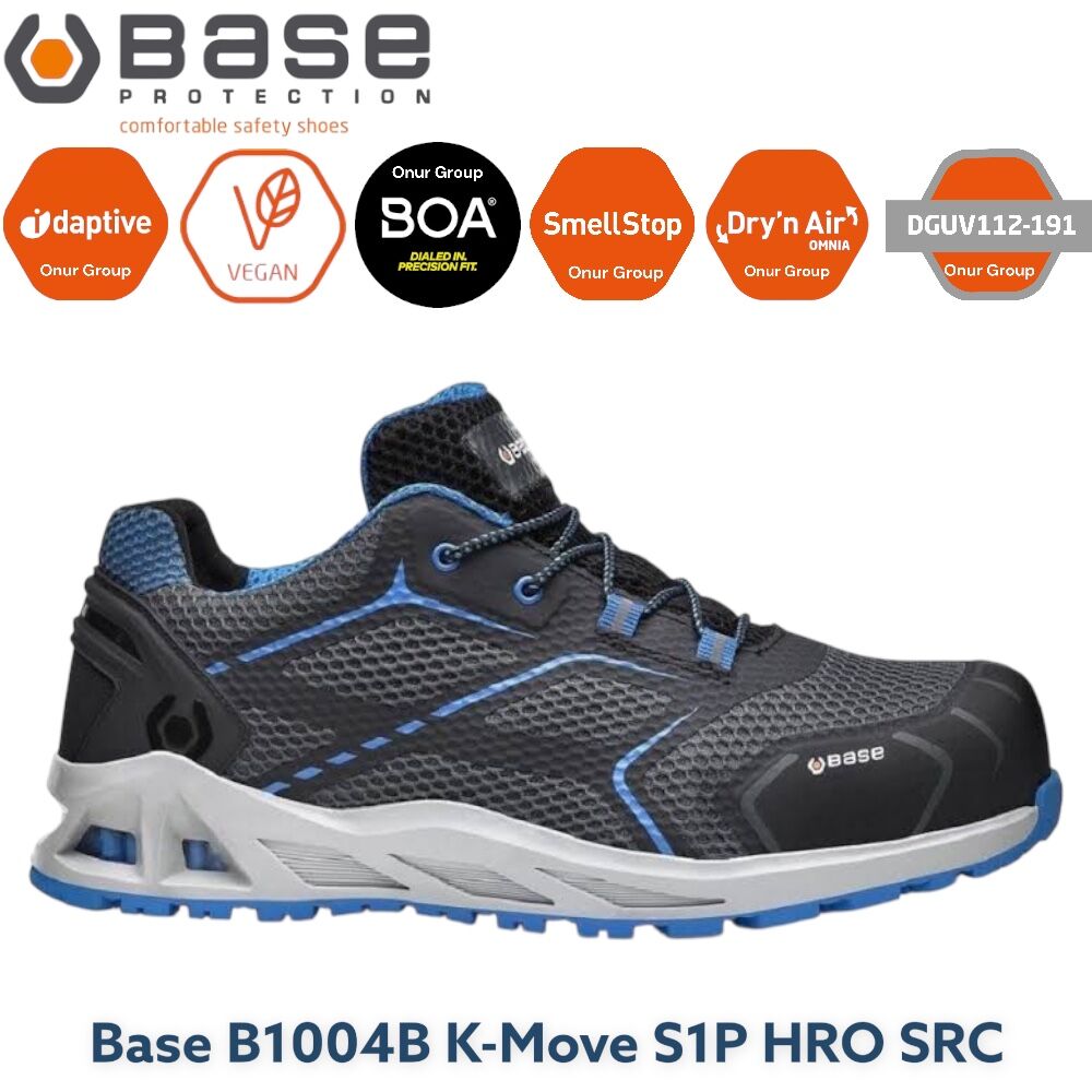 Base B1004B K-Move S1P HRO SRC İş Güvenliği ayakkabısı
