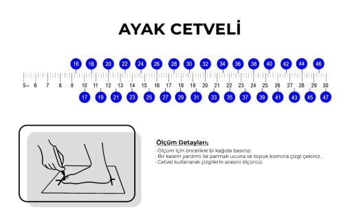 İş Ayakkabısı Numarası