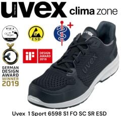 Uvex 6598 S1 FO SC SR İş Güvenliği Ayakkabısı