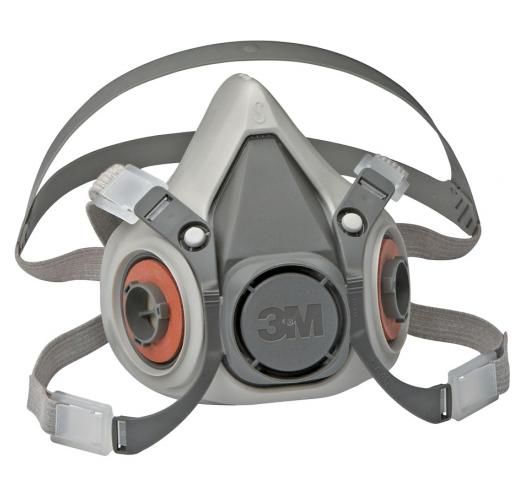 3M 6000 Yarım Yüz Maskesi L