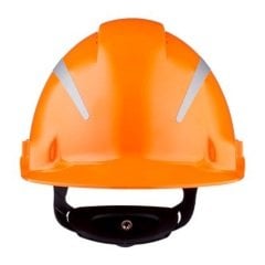 3M™ G3000NUV-OR-R Havalandırmalı Vidalı Turuncu Baret