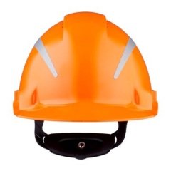3M™ G3000NUV-OR-R Havalandırmalı Vidalı Turuncu Baret