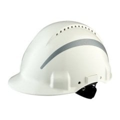 3M™ G3000NUV-R-VI Havalandırmalı Vidalı Beyaz Baret
