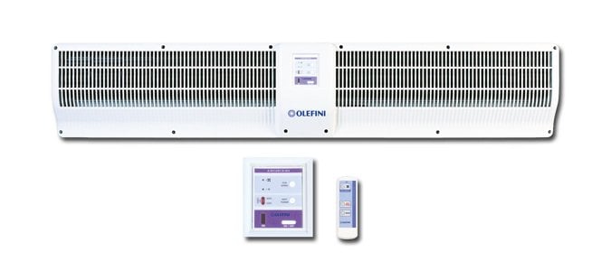 Olefini KEH-17  Genel Tip Isıtıcılı Hava Perdesi 180 cm