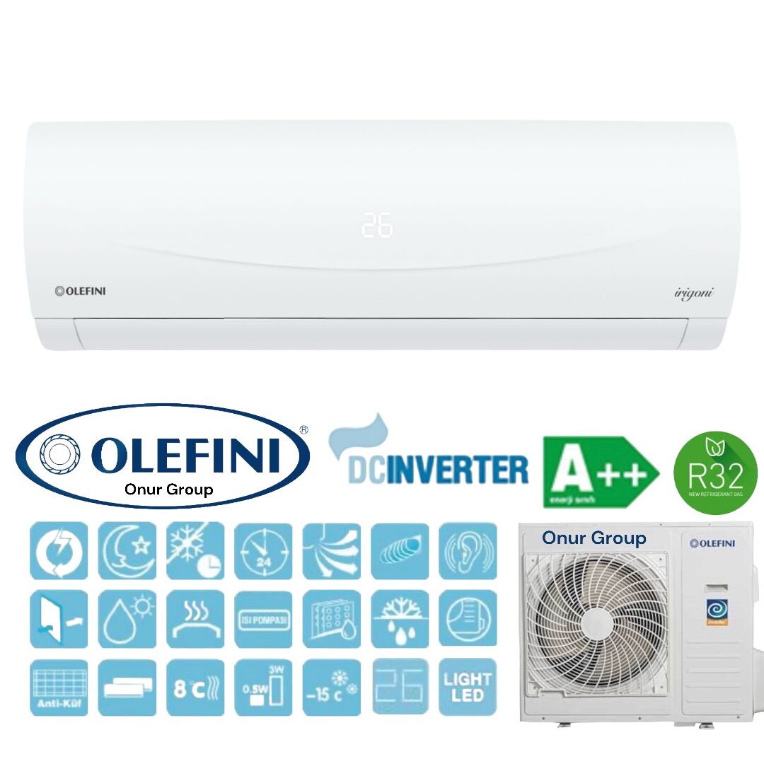 Olefini OLE-12 DIC DC İnverter Duvar Tipi Split Klima