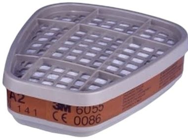 3M 6055 A2 Gaz ve Buhar Filtresi