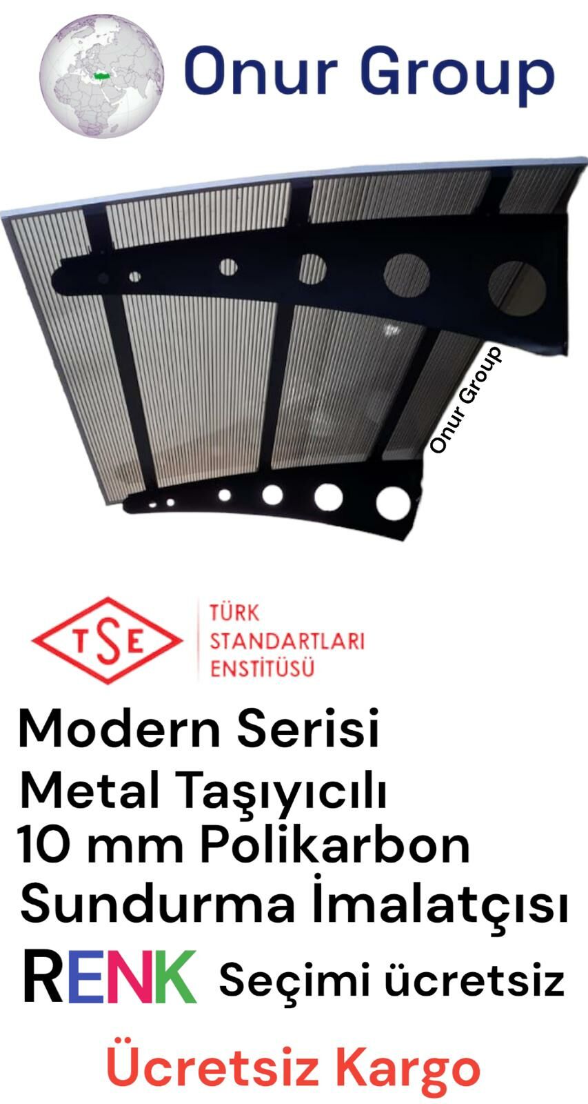 Sundurma 150x100 Sundurma - Modern Serisi - Diğer Renkler