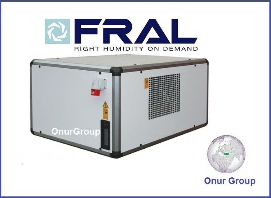 Fral FD-520S Endüstriyel-Kanallı Tip Nem Alma Cihazı