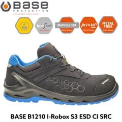 Base B1210 i-Robox S3 ESD CI SRC İtalyan İş Güvenlik Ayakkabısı
