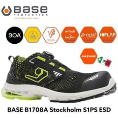 Base İş Ayakkabısı BASE B0898 Be-Powerfull Top S3 WR CI SRC