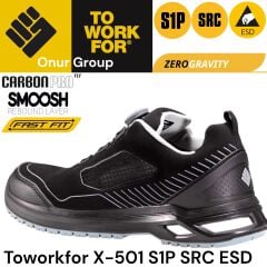 Toworkfor X-501 S1P | SRC | ESD İş Ayakkabısı