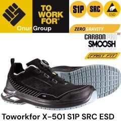 Toworkfor X-501 S1P | SRC | ESD İş Ayakkabısı