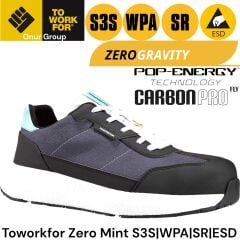Toworkfor Zero Mint S3S | WPA | SR | ESD İş Ayakkabısı