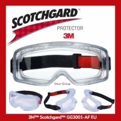 3M™ GG3001-AF EU GoggleGear™ Koruyucu Gözlük
