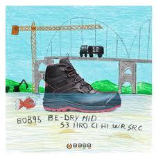 Base B0895S BE-DRY MID S3 WR CI HRO SRC İtalyan İş Güvenlik Ayakkabısı