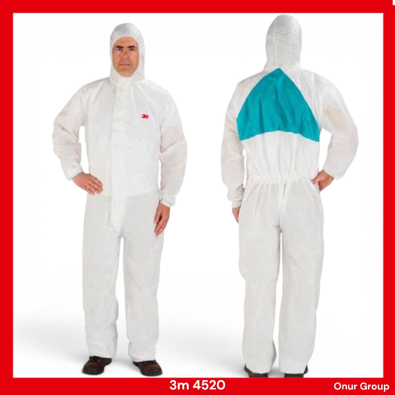 3M™ 4520 Koruyucu Tulum L Tip CE III 5/6 Koruma