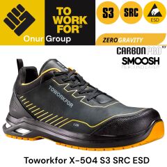 Toworkfor X-504 S3 SRC ESD İş Güvenliği Ayakkabısı