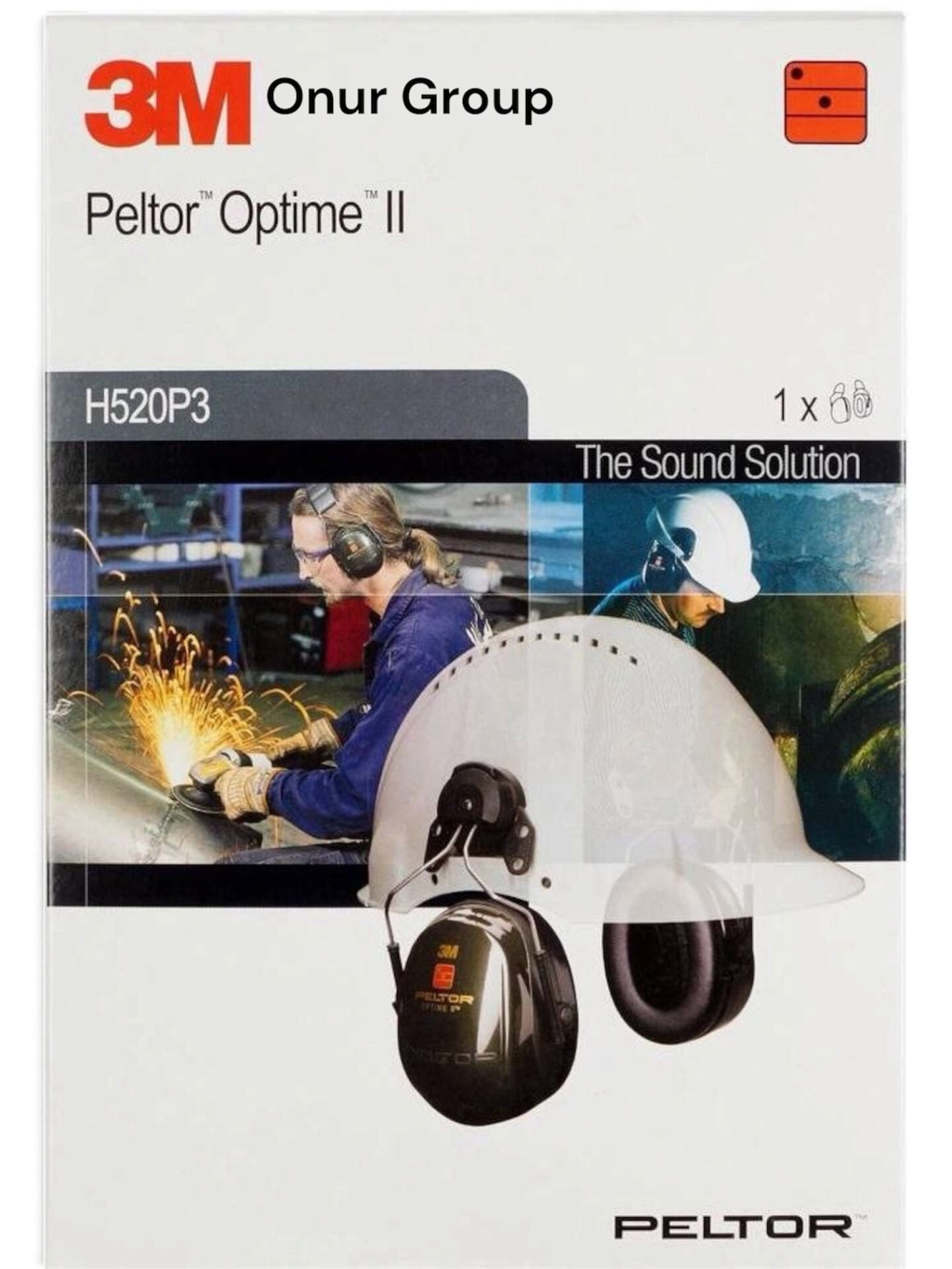 3M™ H520P3E-410-GQ PELTOR™ Optime™ II Kulaklık