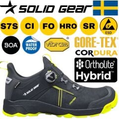 Solid Gear Vapor 3 GTX Low S7S FO SR HRO İş Güvenliği Ayakkabısı