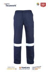 MY FORM Reflektörlü Loopus Lacivert Renk İş Pantolonu Tecawork®