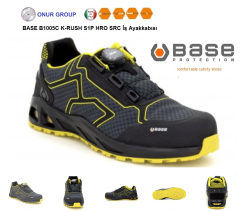 BASE B1005C K-RUSH S1P HRO SRC 45 Numara  İtalyan İş Güvenlik Ayakkabısı 45