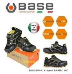 Base B1004C K-Speed S1P HRO SRC 45 Numara İtalyan İş Güvenlik Ayakkabısı