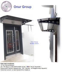 Kapı Üstü Sundurma  250 x 100