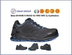 Base B1000B K-Road S3 HRO SRC-42 İtalyan İş Güvenlik Ayakkabısı 42